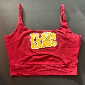 Florida State University Game Day Crop Top